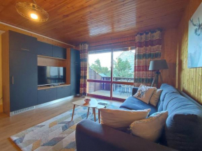 Appartement rénové 3 pièces cabine, 50m des pistes, 8 couchages, balcon SUD, Wifi, TV - FR-1-592-54